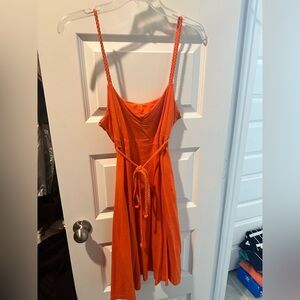 Cute orange H&M Summer Dress